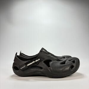 Speedo Hydro Tread Black Water Shoes Slip On Beach Swim Lightweight Women's Sz 7